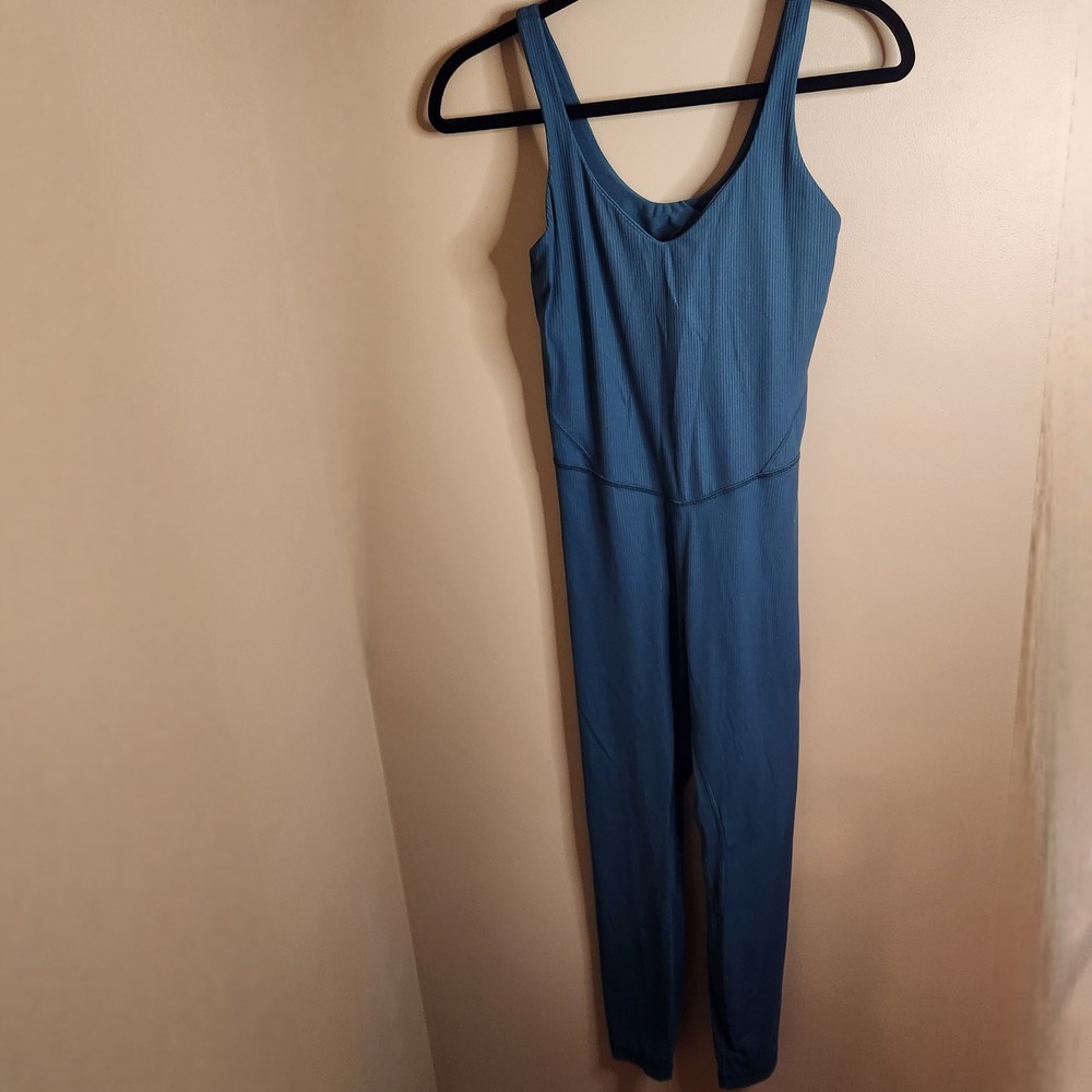 Lululemon Align Ribbed Bodysuit 25" Green Jasper Size 6 W1DW9S